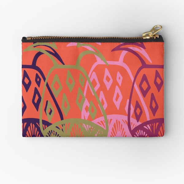 Pineapple Pop Zipper Pouch