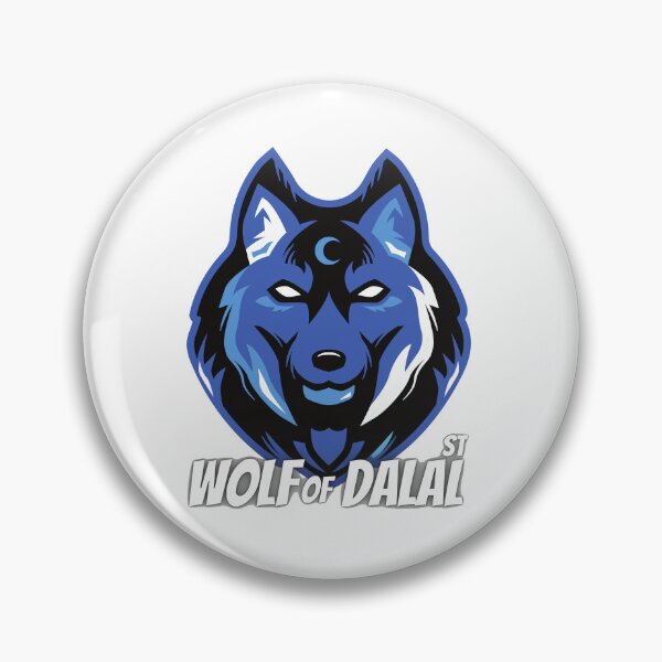 Item preview, WOLF OF DALAL ST || TRADER | INVESTOR || STOCK MARKET designed and sold by since20.