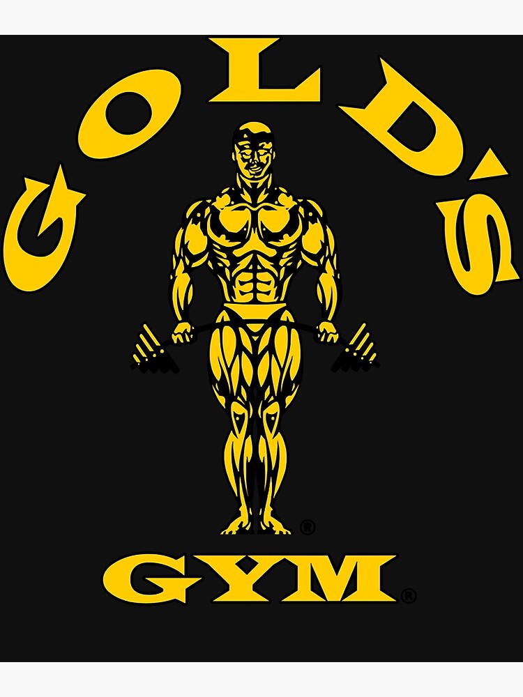 "Gold's gym logo" Poster for Sale by KeithJones1 Redbubble