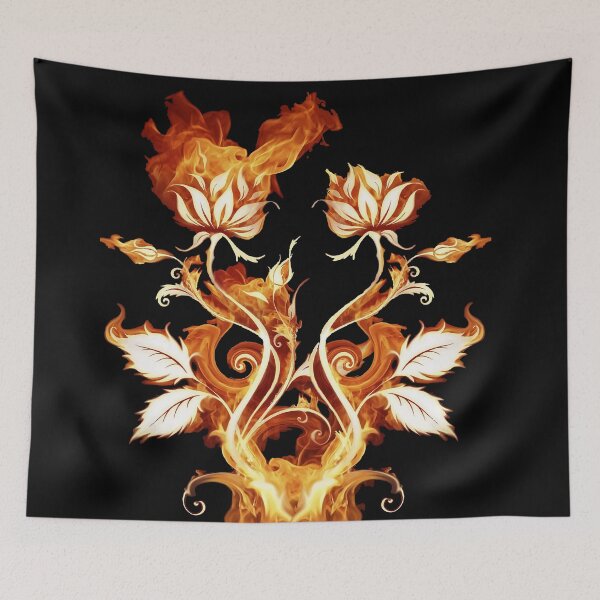Item preview, BURNING FLOWERS  designed and sold by johnnyssandart.