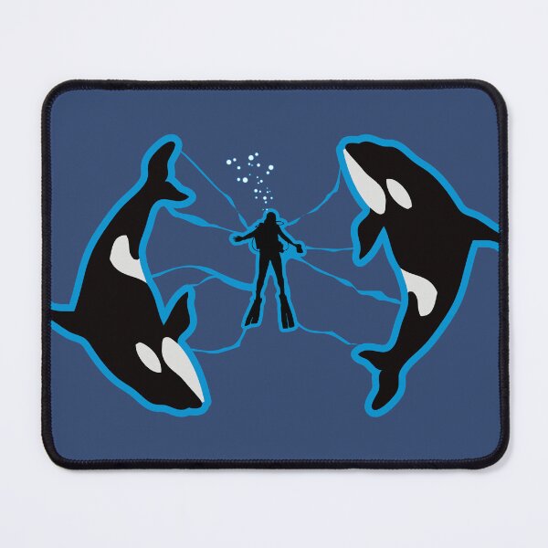 Item preview, Diving with Whales designed and sold by markyartshop.