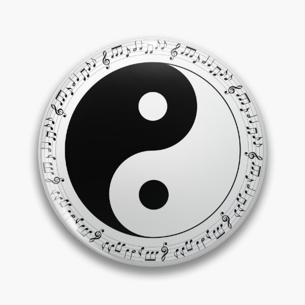Item preview, Yin Yang Music Feng Shui Ying Yang Taoism Taijitu Buddhism designed and sold by Minnesnowta.