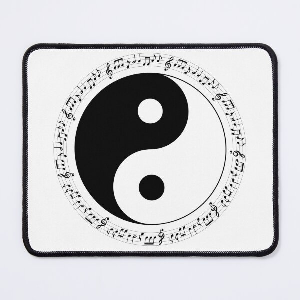 Item preview, Yin Yang Music Feng Shui Ying Yang Taoism Taijitu Buddhism designed and sold by Minnesnowta.