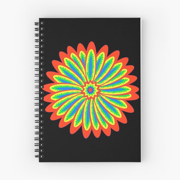 Item preview, Psychedelic flower designed and sold by gracefullizard.