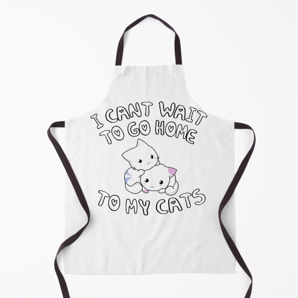 Item preview, I Cant Wait To Go Home To My Cats designed and sold by everything4eva.