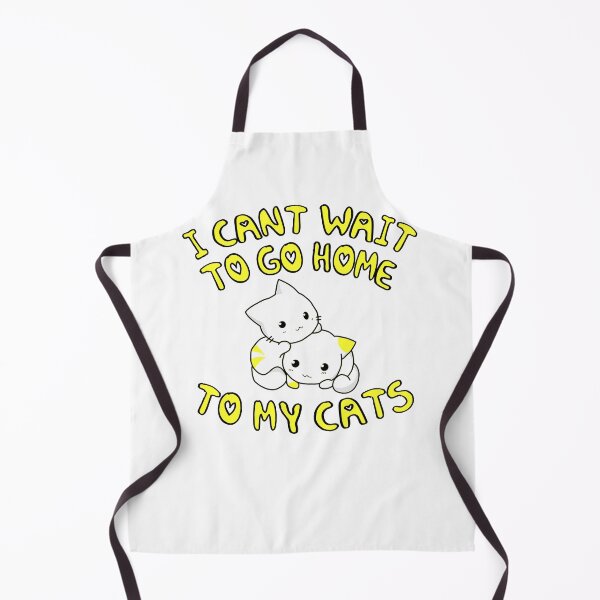 Item preview, Cant Wait To Go Home To My Cats designed and sold by everything4eva.