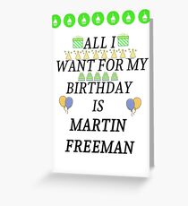 Birthday Freeman Greeting Card