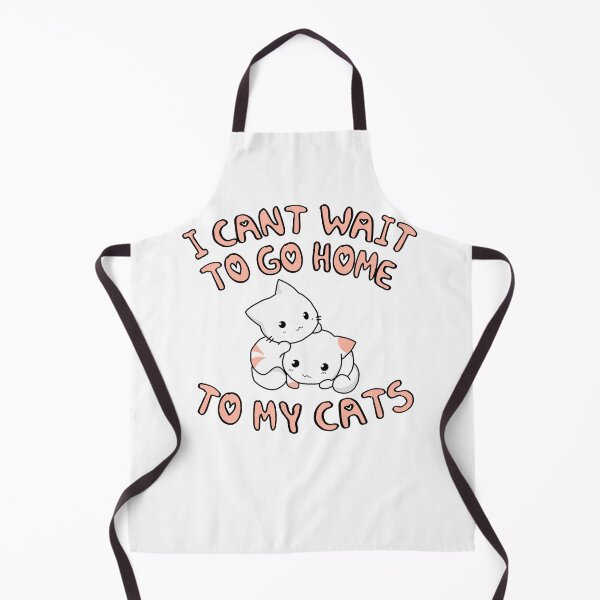Item preview, I Cant Wait To Go Home To My Cats designed and sold by everything4eva.