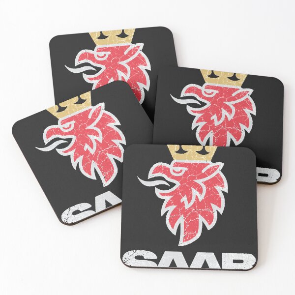 Item preview, Saab vintage grunge logo designed and sold by MyraAlcoran.