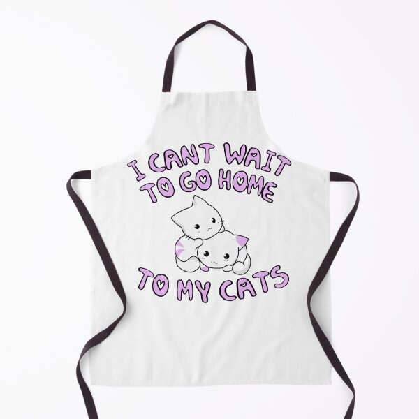 Item preview, I Cant Wait To Go Home To My Cats designed and sold by everything4eva.