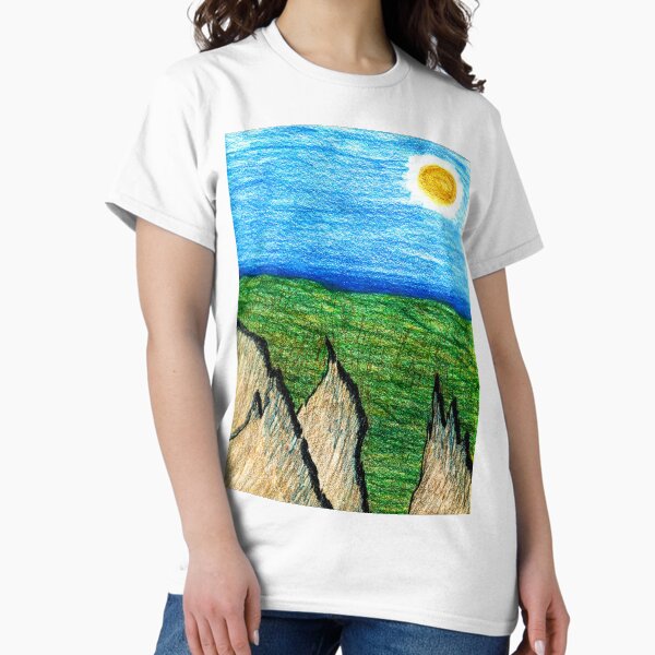 Cragged Landscape Classic T-Shirt