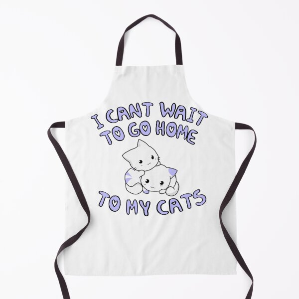 Item preview, I Cant Wait To Go Home To My Cats designed and sold by everything4eva.