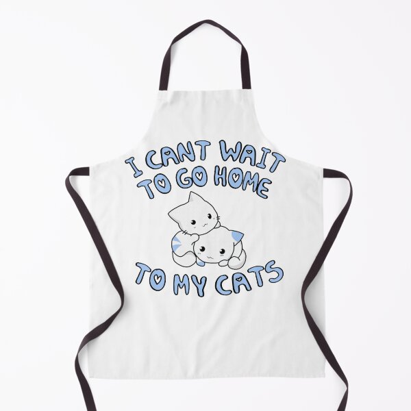 Item preview, I Cant Wait To Go Home To My Cats designed and sold by everything4eva.