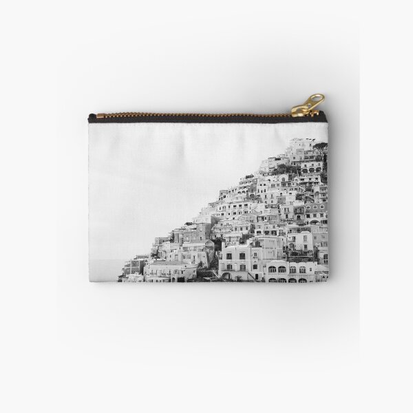 Item preview, Positano Italy Landscape in Black and White designed and sold by CarolinaReina.