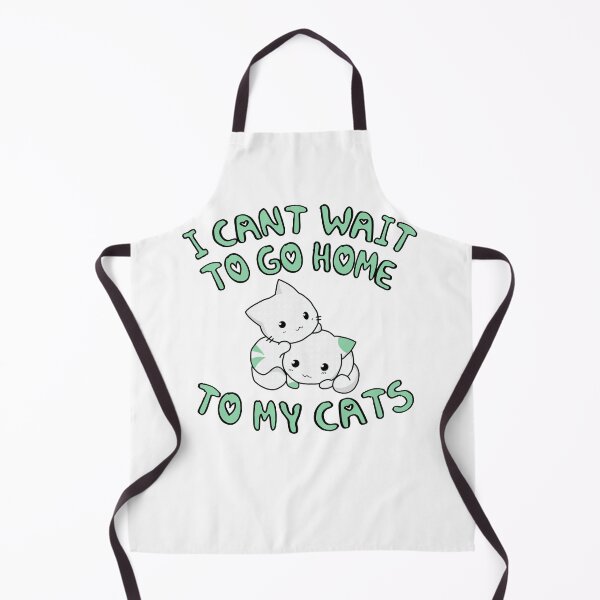 Item preview, I Cant Wait To Go Home To My Cats designed and sold by everything4eva.