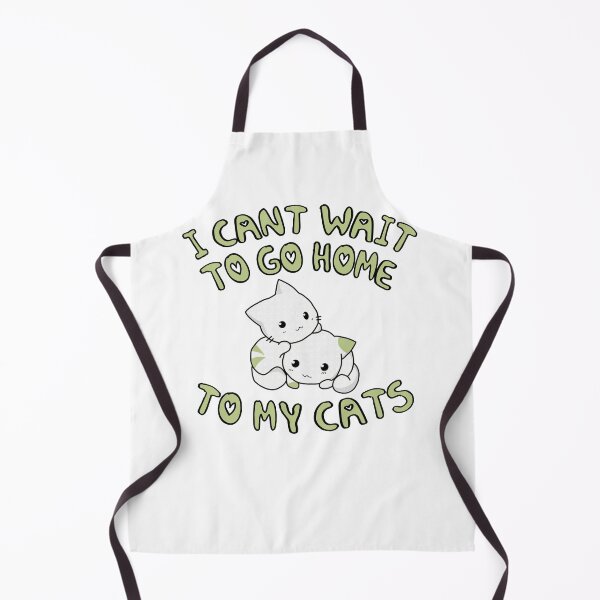 Item preview, I Cant Wait To Go Home To My Cats designed and sold by everything4eva.