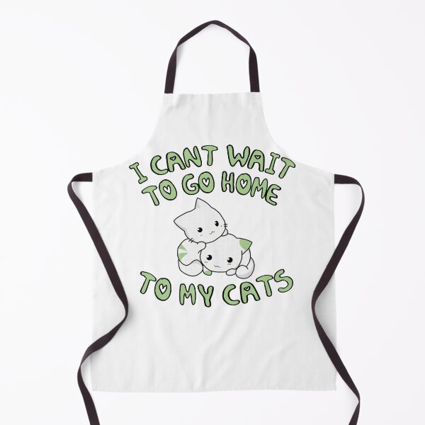 Item preview, I Cant Wait To Go Home To My Cats designed and sold by everything4eva.