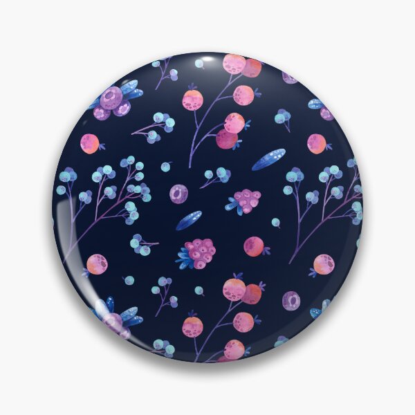 Item preview, blue seamless pattern flower designed and sold by neon2222.