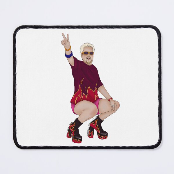 Item preview, Guy Fieri wearing slut boot high heels and booty shorts designed and sold by rydactyl.