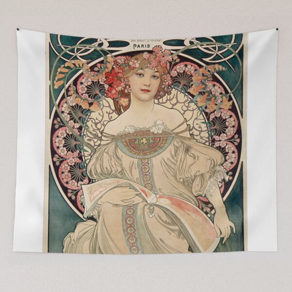 Item preview, Paris Lithography, 1898, stunning vintage image.  designed and sold by JayneDArcyNZ.