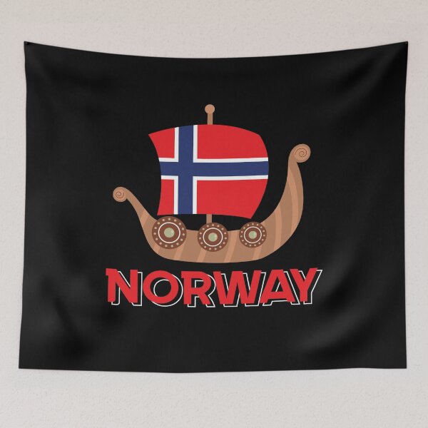 Artikelvorschau, Norway Schiff Norwegen entworfen und verkauft von MooonTees.