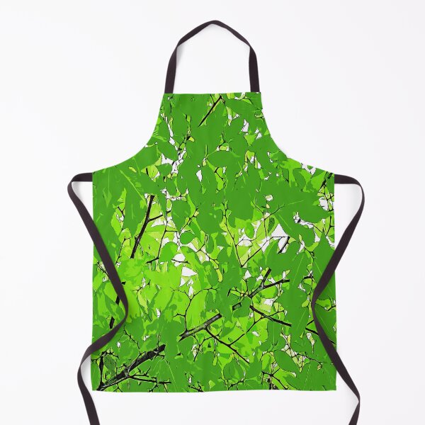 Item preview, Green leaves, color print designed and sold by artdragongift 15.