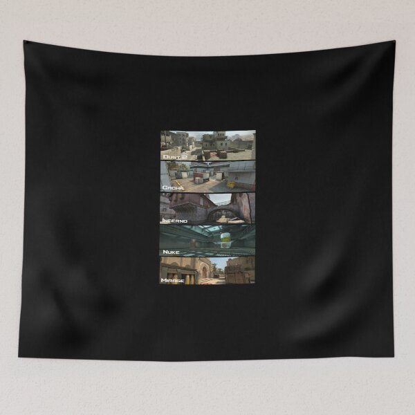 Item preview, Csgo Maps Essential T-Shirt designed and sold by laureljusjv.