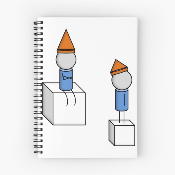 Item preview, Mignomes Sitting and Standing on Cubes designed and sold by NoirPineapple.