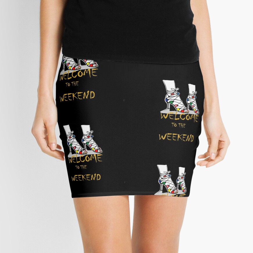 Welcome to the Weekend Mini Skirt