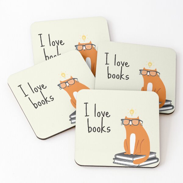 Item preview, I love books  designed and sold by Nesro34.