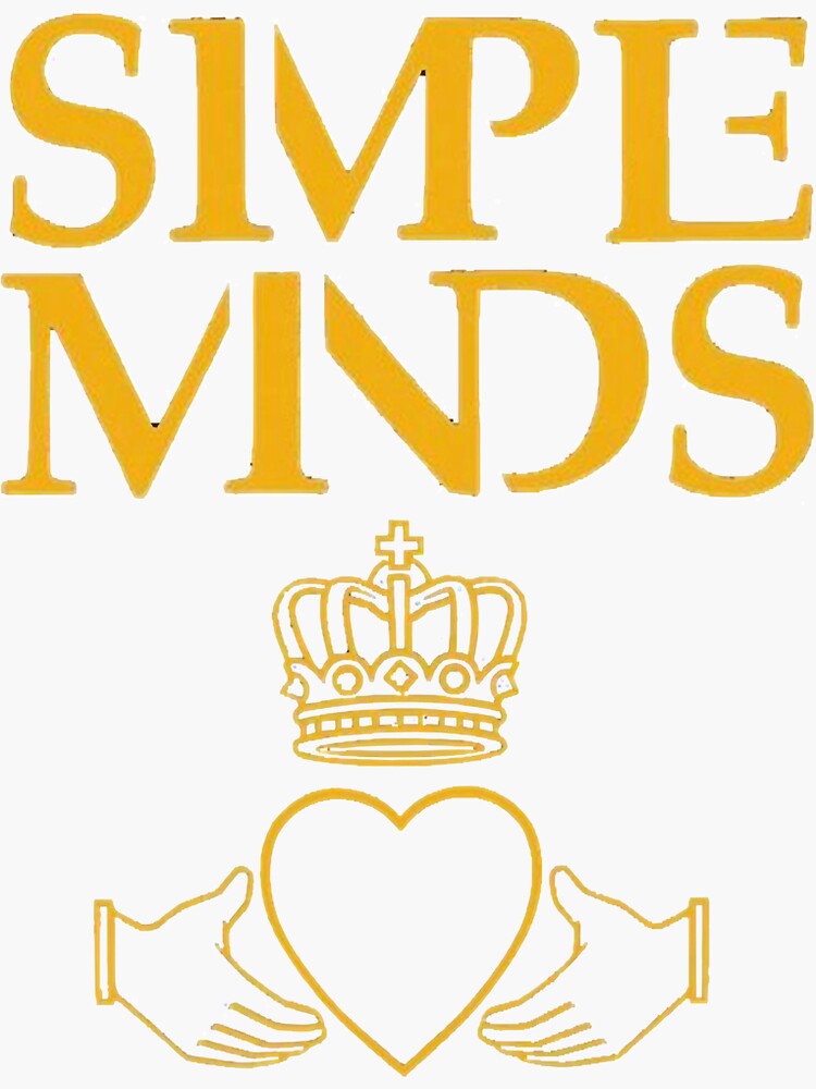 Simple Minds Celebrate 1 Album Cover Sticker