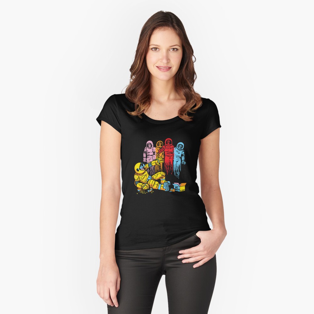 Item preview, Fitted Scoop T-Shirt designed and sold by addiewalterjnw.