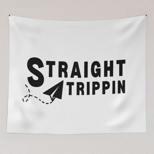 Item preview, Straight Trippin, Vacation t shirt, Airport designed and sold by Sarocha Kaewsanod.