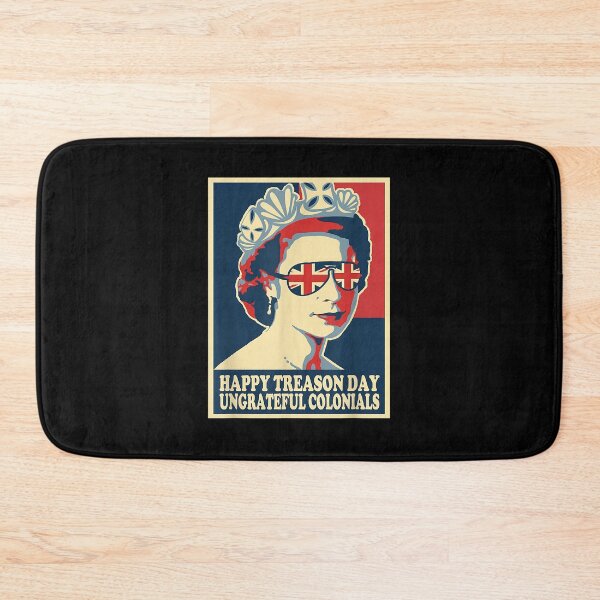 Item preview, Retro Happy Treason Day 4th Of July British Colonials Flag designed and sold by Shakira Hauck.