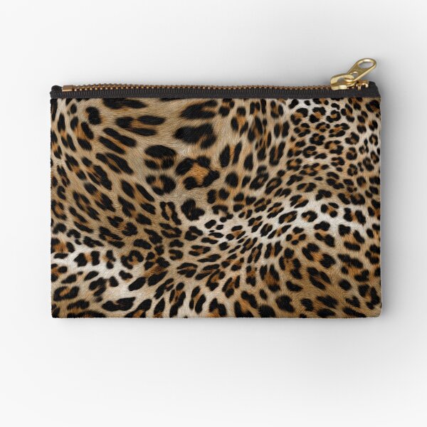 Leopard Pattern Zipper Pouch