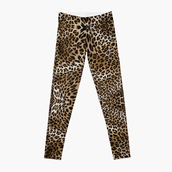 Leopard-Muster Leggings