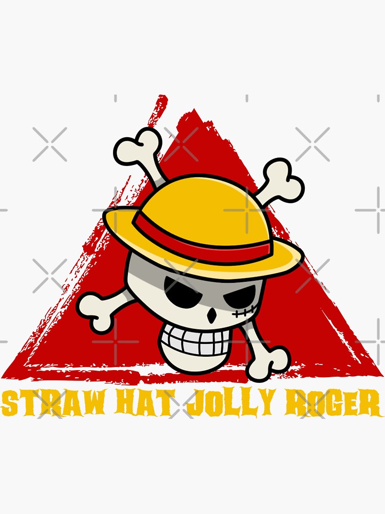 All Straw Hat Pirates Crew Logo Sticker for Sale by