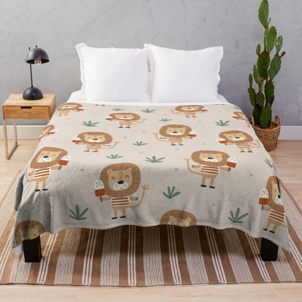 Item preview, Lions with Ice cream Pattern designed and sold by Fire-Song.