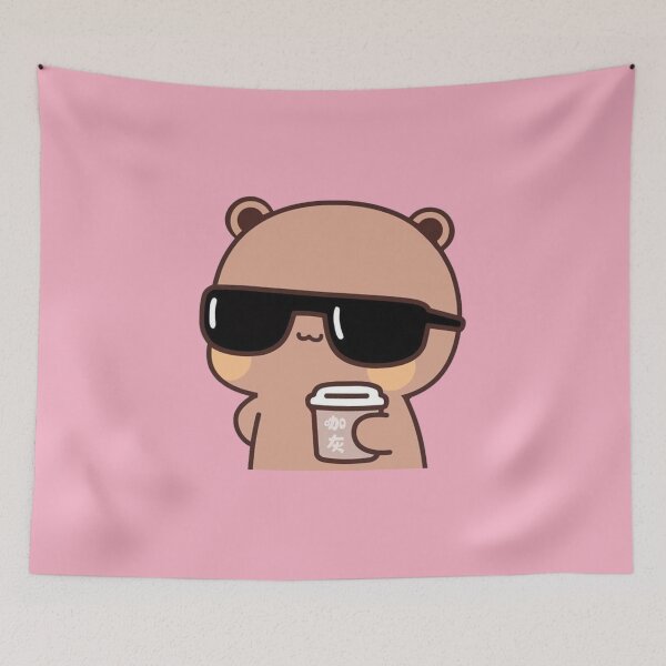 Item preview, Cute Dudu Is Watching Movie With Bubu designed and sold by gingersweet.