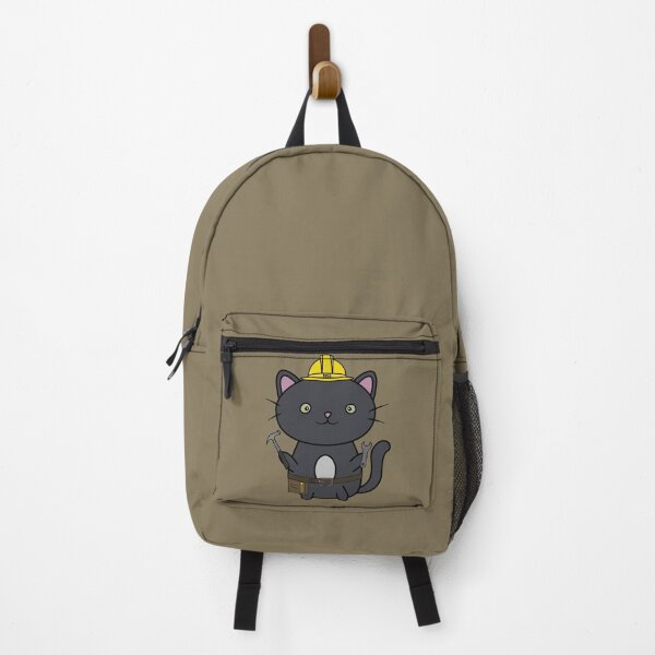 Item preview, Cute handyman cat - construction worker cat with tools designed and sold by xP42.