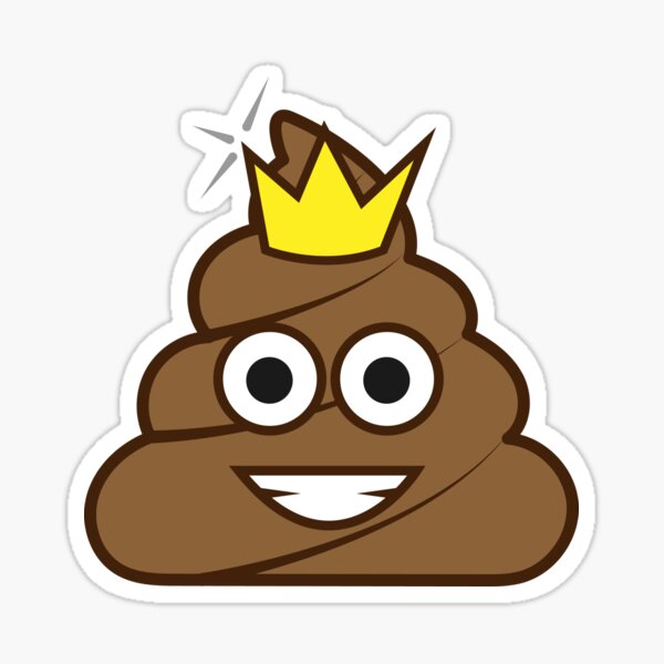 Artikel-Vorschau von Poop Emoji Krone, designt und verkauft von jvshop.
