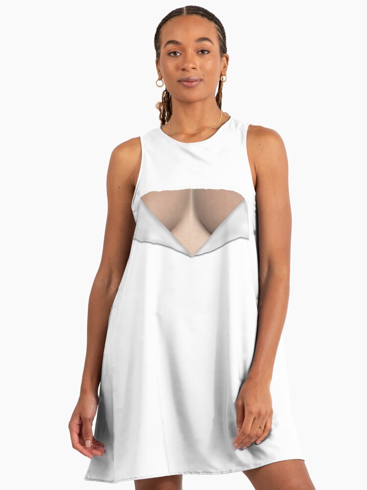 Torn Breast Cleavage" A-Line Dress for Sale by MarkUK97 | Redbubble