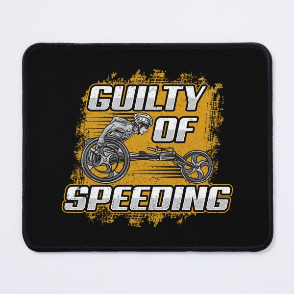 Item preview, Guilty Of Speeding Wheelchair Racing Classic T-Shirt designed and sold by ximenagene.