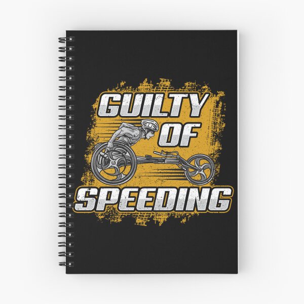 Item preview, Guilty Of Speeding Wheelchair Racing Classic T-Shirt designed and sold by ximenagene.