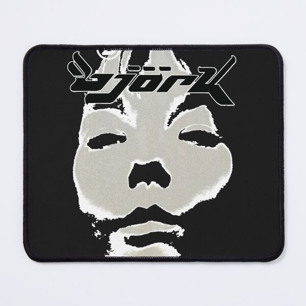 Artikelvorschau, Björk homogenes Vintage-Gesichtslogo (schwarz weiß) entworfen und verkauft von AbrahamDwyer32.
