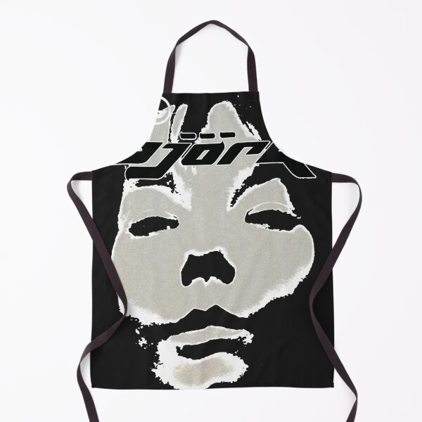 Artikelvorschau, Björk homogenes Vintage-Gesichtslogo (schwarz weiß) entworfen und verkauft von AbrahamDwyer32.