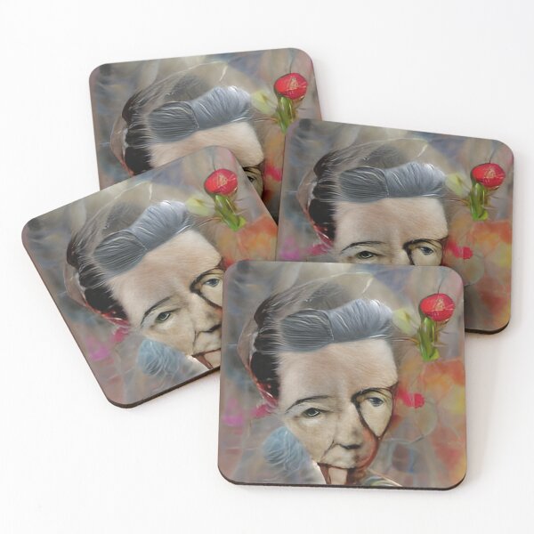 Item preview, Simone De Beauvoir designed and sold by Lachrymosa.