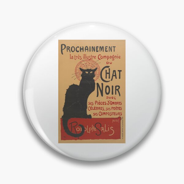 Item preview, Poster for the tour of Le Chat Noir, 1896, Théophile Alexandre Steinlen (1859 - 1923) designed and sold by JayneDArcyNZ.