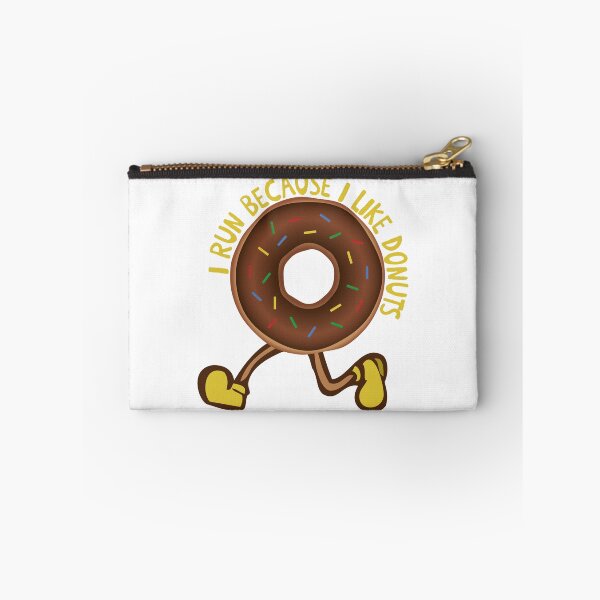 Item preview, I run because I like donuts | I really like donuts | donuts | I really like running | I run because | donut | Funny Running Gift designed and sold by fivo.