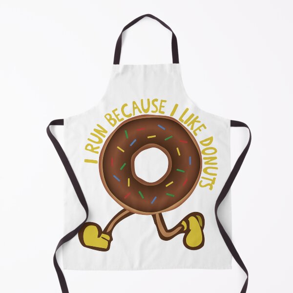 Item preview, I run because I like donuts | I really like donuts | donuts | I really like running | I run because | donut | Funny Running Gift designed and sold by fivo.